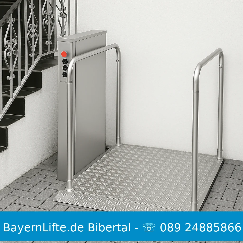 Treppenlift robusto-plateau Bibertal
