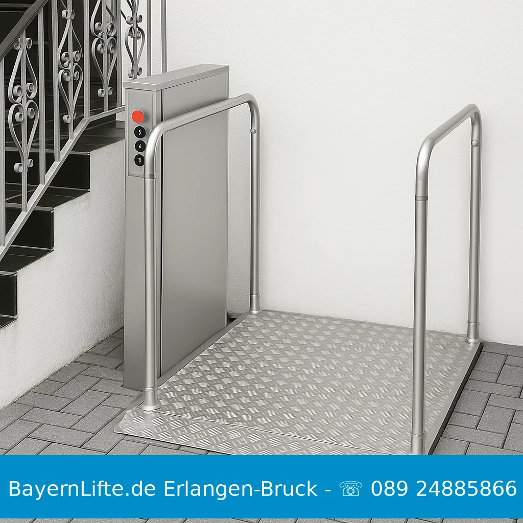 Treppenlift robusto-plateau Erlangen-Bruck