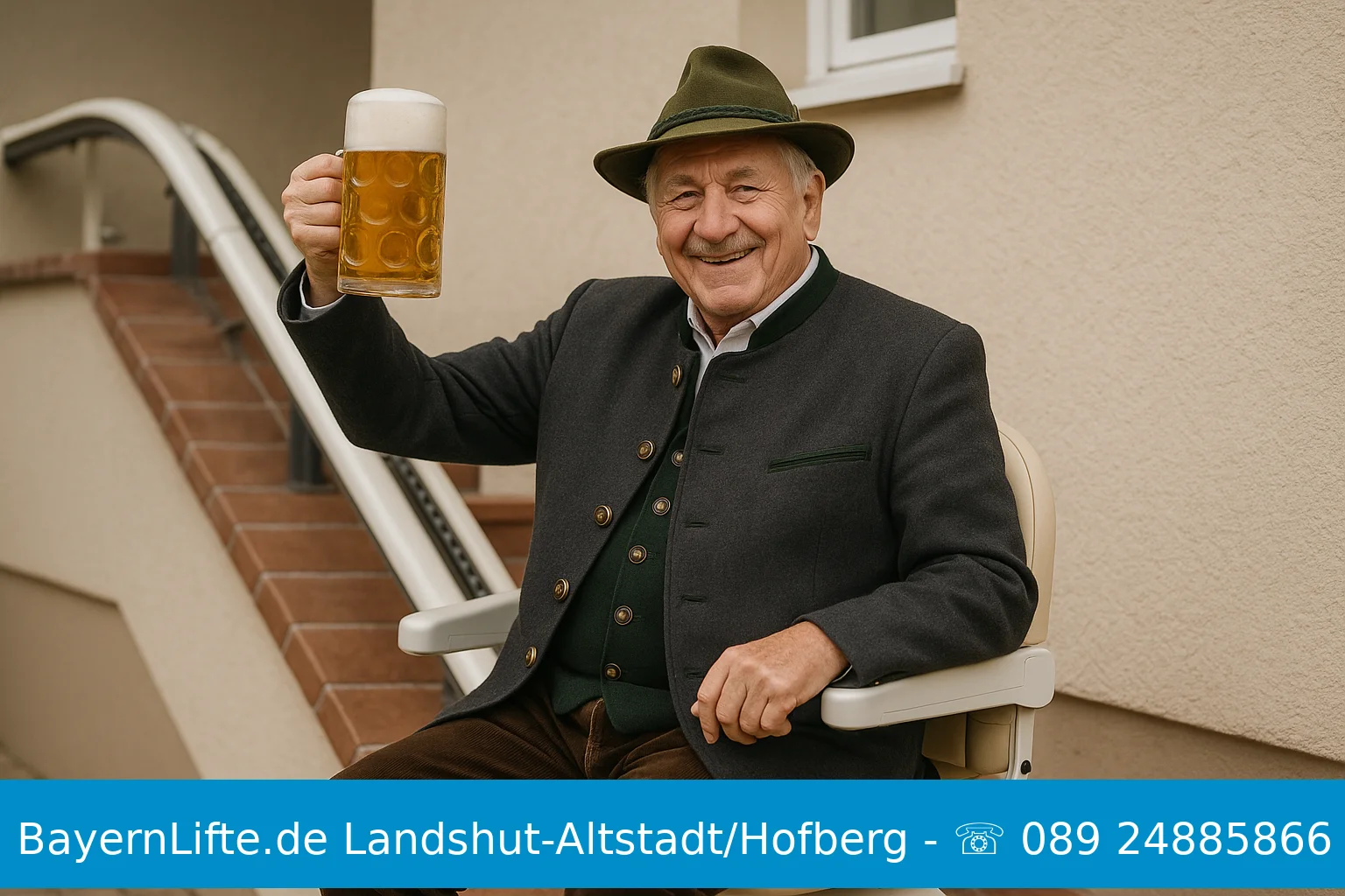 Treppenlift Landshut-Altstadt/Hofberg