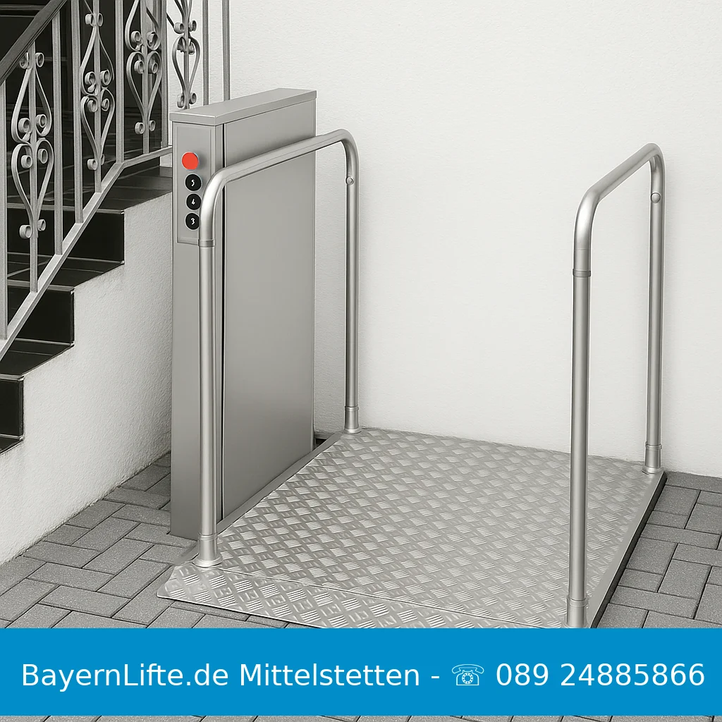 Treppenlift robusto-plateau Mittelstetten