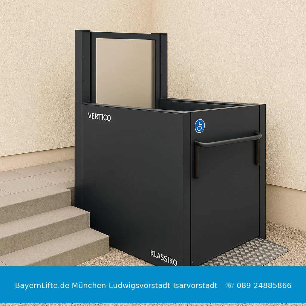 Treppenlift vertico-intuvo München-Ludwigsvorstadt-Isarvorstadt