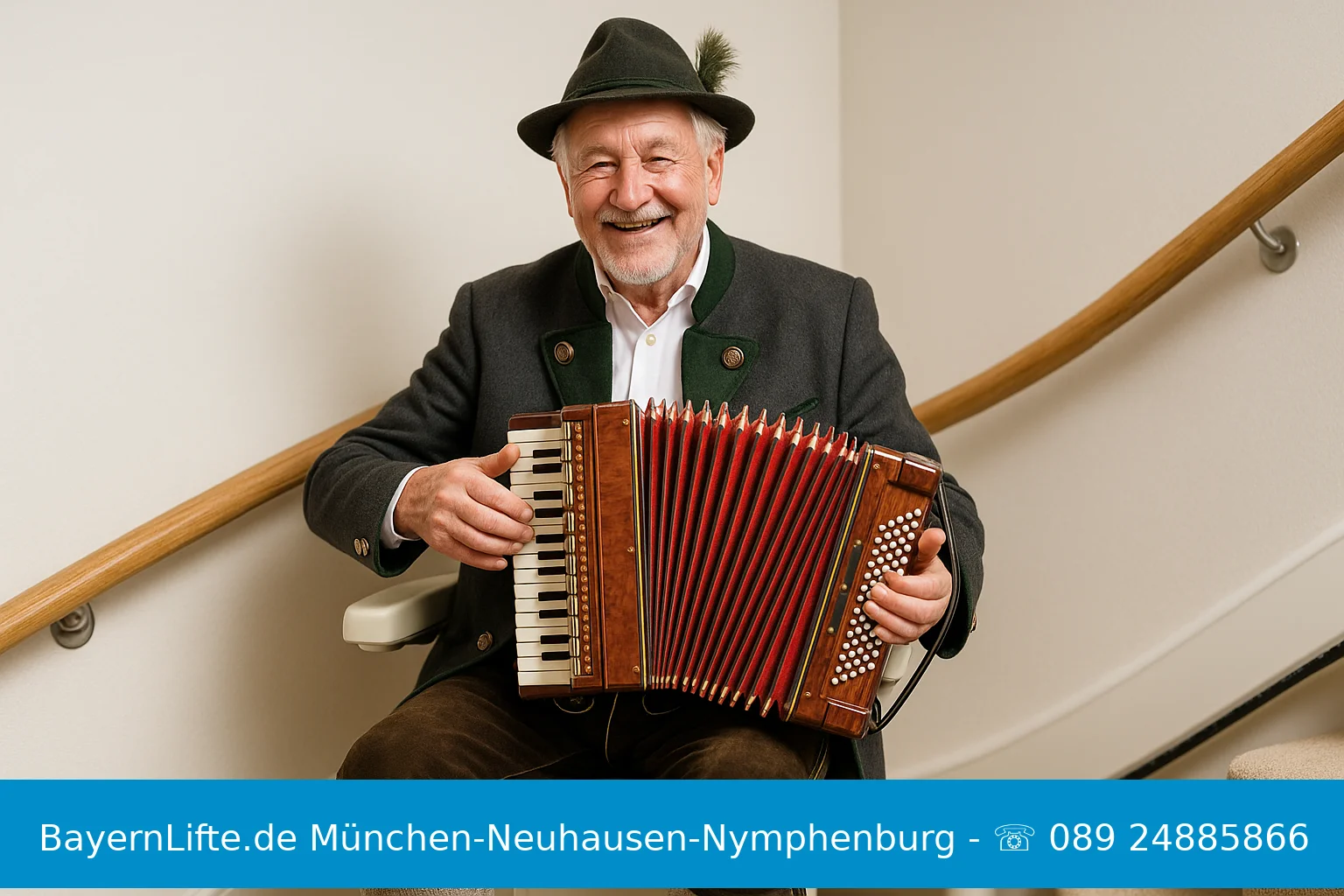 Treppenlift München-Neuhausen-Nymphenburg