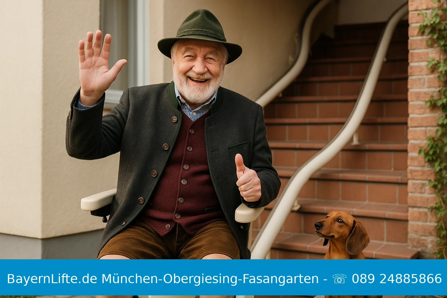 Treppenlift München-Obergiesing-Fasangarten