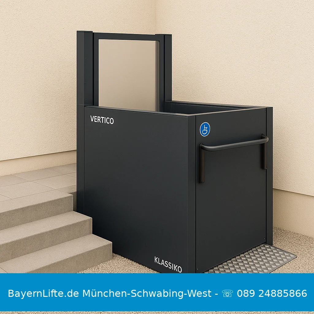 Treppenlift vertico-intuvo München-Schwabing-West