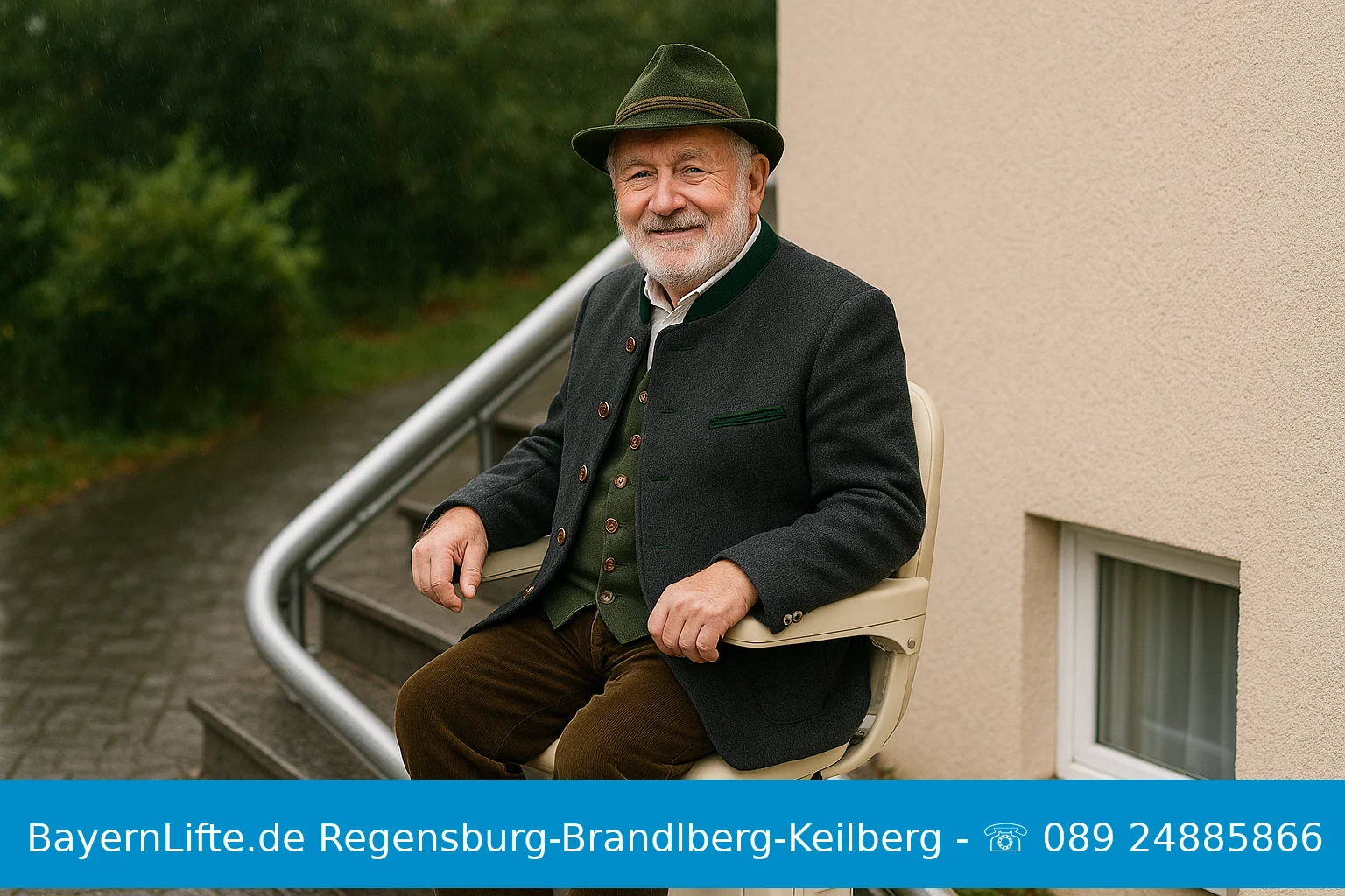 Treppenlift Regensburg-Brandlberg-Keilberg