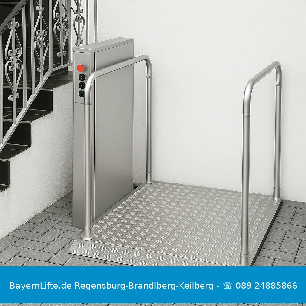 Treppenlift robusto-plateau Regensburg-Brandlberg-Keilberg