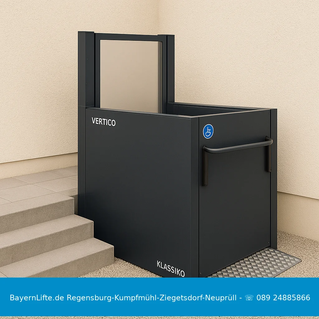 Treppenlift vertico-intuvo Regensburg-Kumpfmühl-Ziegetsdorf-Neuprüll