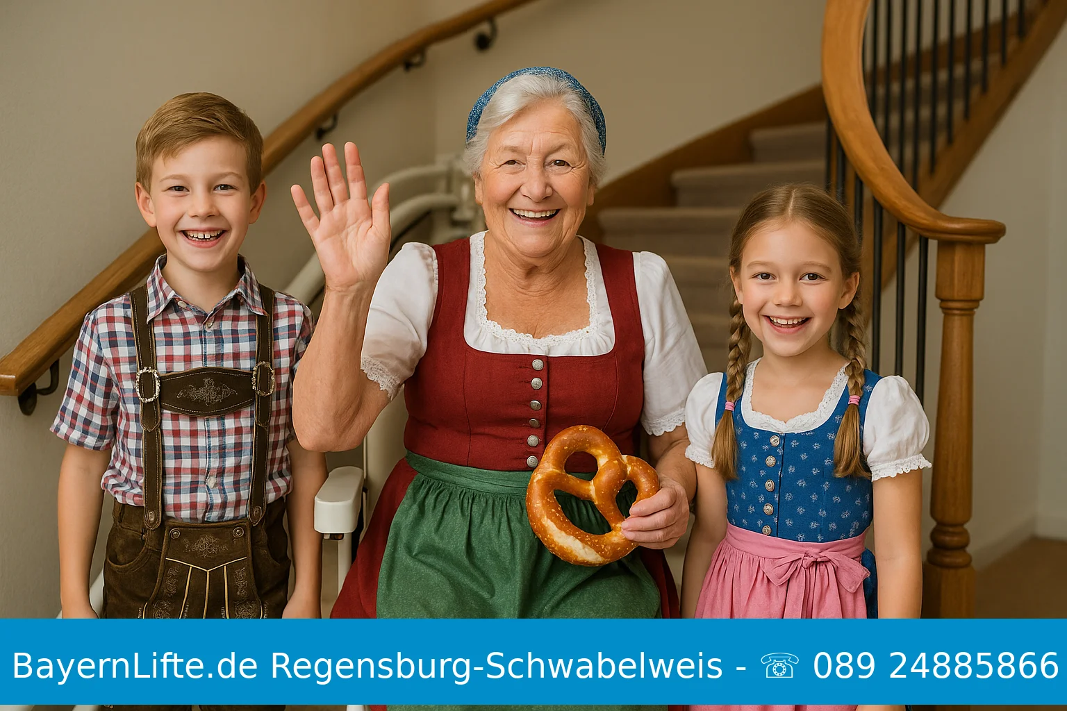 Treppenlift Regensburg-Schwabelweis