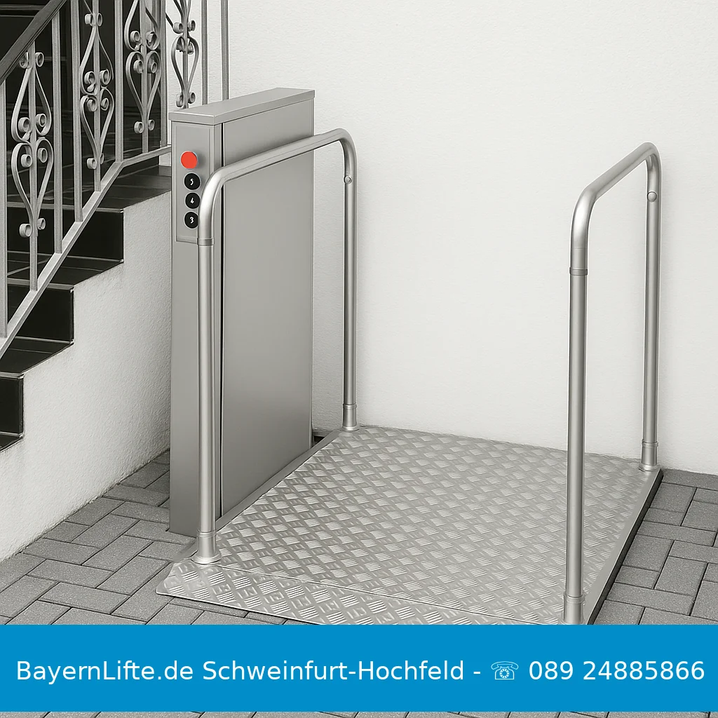Treppenlift robusto-plateau Schweinfurt-Hochfeld