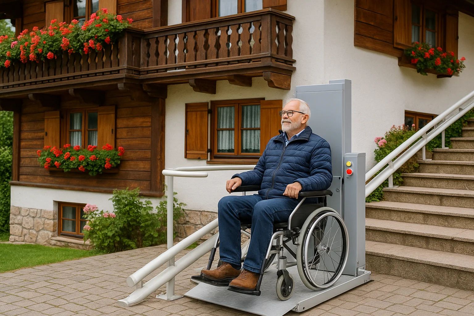 Außen-Treppenlift