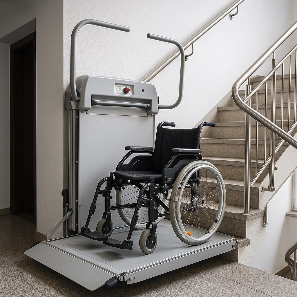 Plattformlift außen